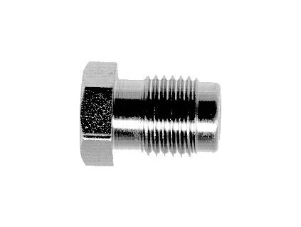 Brzdové šroubení, holendr M10x1, na brzdové vedení, délka 16,7 mm