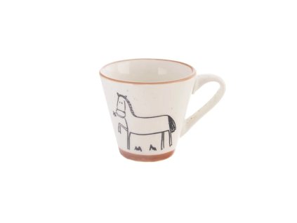 Hrnek porcelán 0,07 espresso  STATEK KŮŇ