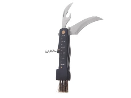 Nůž houbařský se štětcem a otvíráky  ORION