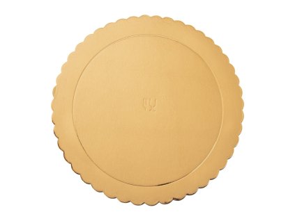 Podložka pod dort oboustranná 1ks 30cm  VLNKA