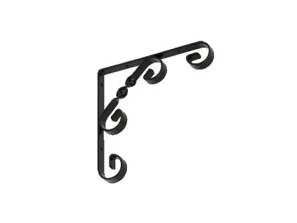 Konzola dekorativní 10x10cm WO