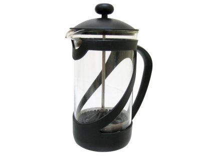 Konvice french press 600ml sklo/PH/nerez s filtrem  TORO