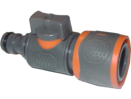 Spojka 2 rychlospojek s ventilem female / male