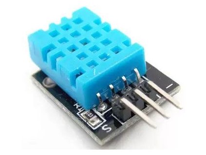 Teplotní čidlo a vlhkoměr DHT11