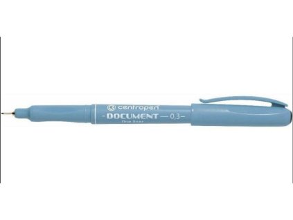 Popisovač Centropen 2631, 0,3 mm, dokumentní, černý