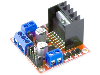 Driver, řadič pro krokový motor, modul s L298N