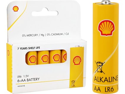 SHELL Baterie AA SHELL sada 6 ks KO-C31300320