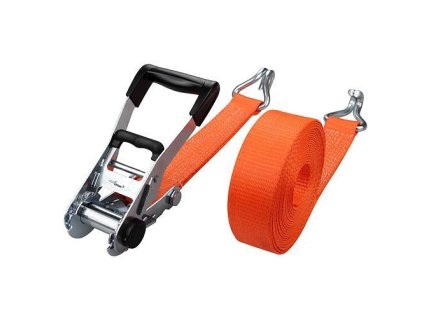 Pás popruh upínací ráčnový 8m 50mm 5000kg s háky STREND PRO