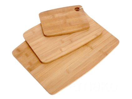 EXCELLENT Prkénko krájecí dřevěné sada 3 ks KO-784610010