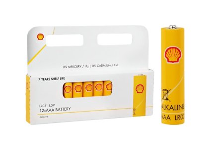 SHELL Baterie AAA SHELL sada 12 ks KO-C31300310