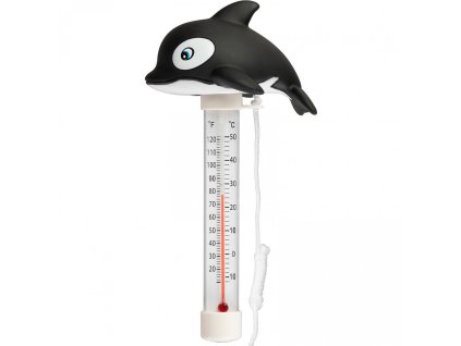 Teploměr bazénový, velryba