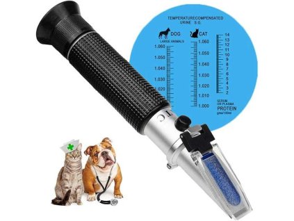 Optický refraktometr ATC pro veterinární účely /hustota moči/