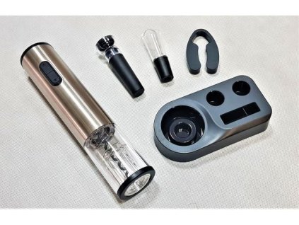 Elektrický otvírák na víno - sada