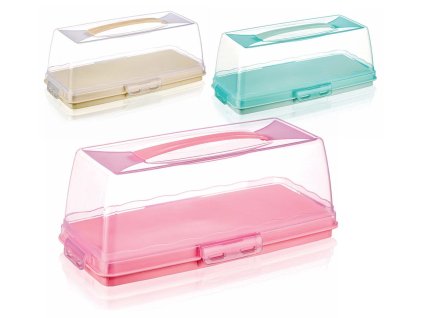 Box na potraviny PARTY 36,5x17x14cm  DUNYA, mix barev