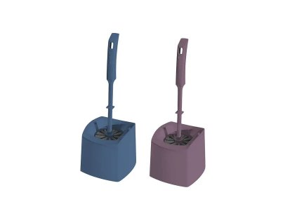 Toaletní sada WC štětka STYLE, mix barev