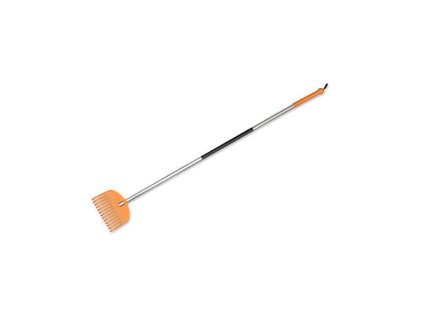 Plastové hrábě, 13 zubů TQ s hliníkovou násadou