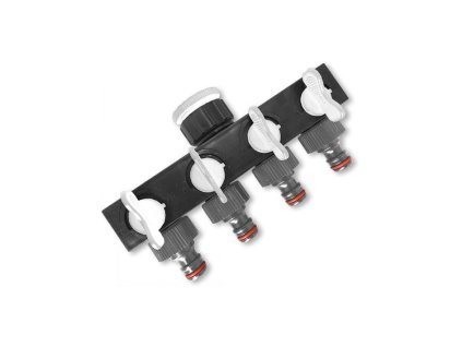 WHITE LINE rozdělovač, 4-cestný ventil 1"-3/4"