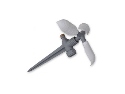 Rotační, 3 ramenný zavlažovač, hrotový WHITE LINE