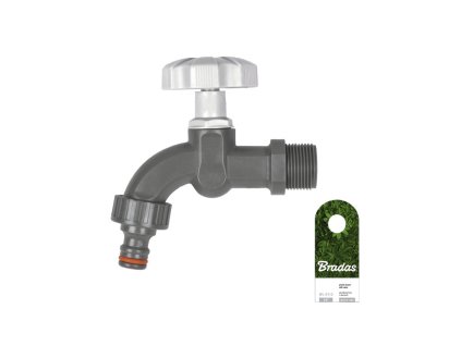 Ventil zahradní závit 3/4" s rychlospojkou WHITE LINE