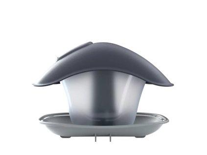 Krmítko pro ptáky BIRDYFEED SQUARE antracit 24,8 cm