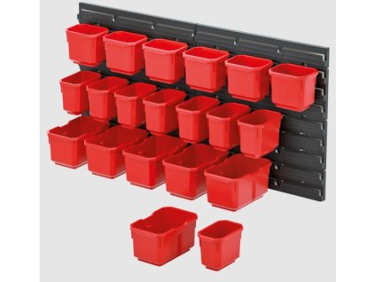 Závěsný organizér/držák s 20 boxy ORDERLINE KOR6 KISTENBERG
