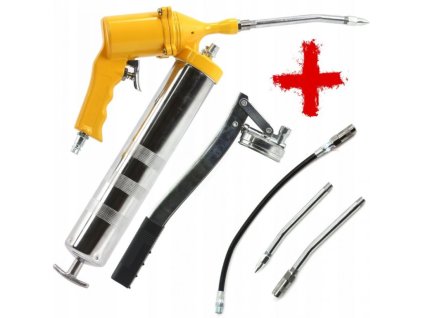 Pneumatický, ruční mazací lis, maznice 400ml MAR-POL