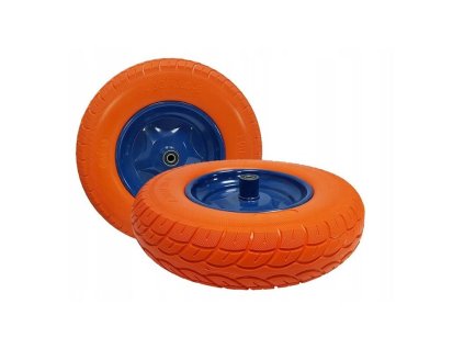Kolo nenafukovací plné, různé barevné varianty PU 4,00-8