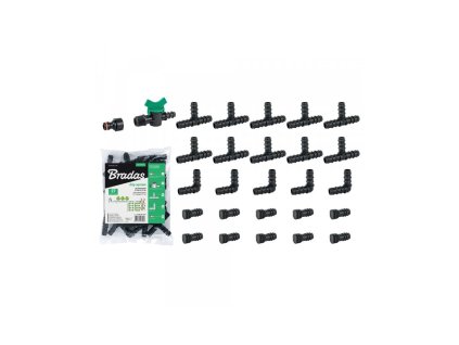 Sada 27ks příslušenství pro zavlažovací hadice 16mm