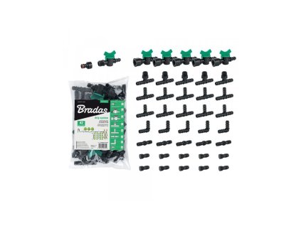 Sada 42ks příslušenství pro zavlažovací hadice 16mm