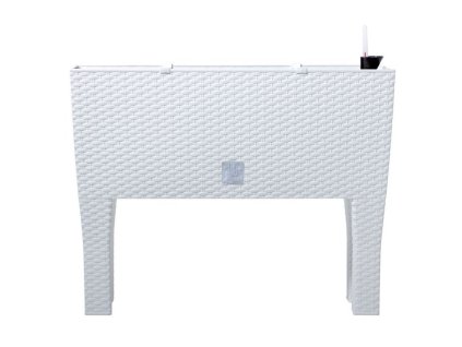 Samozavlažovací květináč-truhlík 30l, bílý RATO CASE HIGH