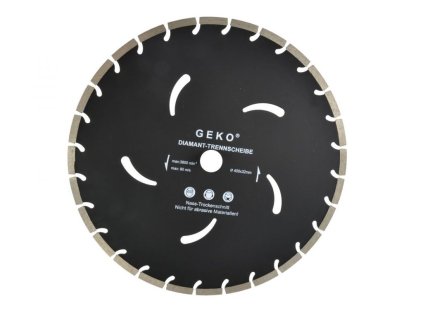 Kotouč řezný diamantový segmentový 400x10x32mm GEKO