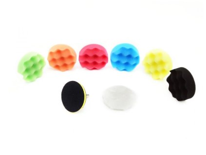 Kotouče leštící, 80mm, sada 9ks GEKO