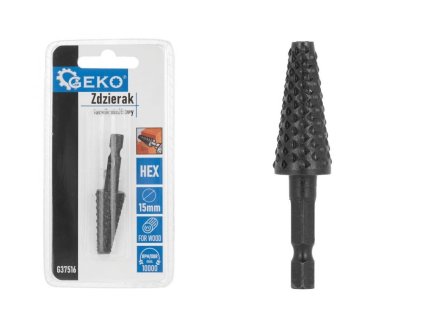 Fréza stopková do dřeva, kuželová GEKO