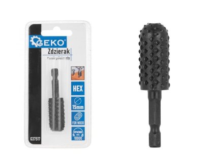 Fréza stopková do dřeva, válcová oblá GEKO