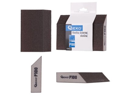 Houba brusná, zkosená, 125x90x25mm, P100 GEKO