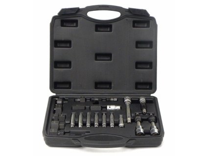 Sada klíčů pro demontáž řemenice alternátoru, 22ks GEKO