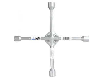 Křížový klíč na kolové matice 14" (17, 19, 21, 24mm), zesílený MAR-POL