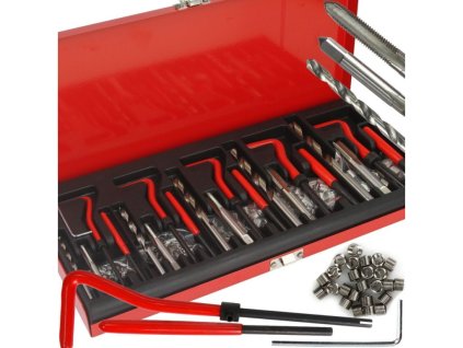 Sada na opravu závitů M5-M12, 131ks MAR-POL