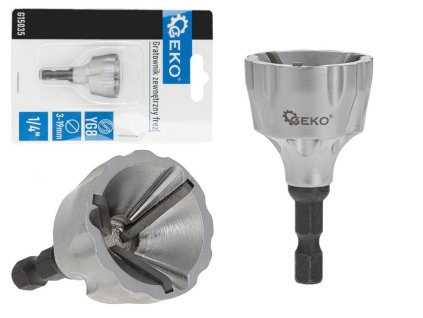 Odhrotovač vnější, do vrtačky, pro průměry 3 - 19 mm GEKO