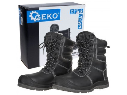 Zimní pracovní obuv polovysoká, velikost 39 GEKO