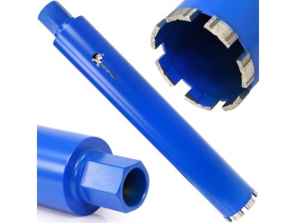 Korunkový vrták diamantový 72x10x470mm, 7T, 1 1/4" RAPID