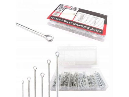 Závlačka, sada 555ks MAR-POL