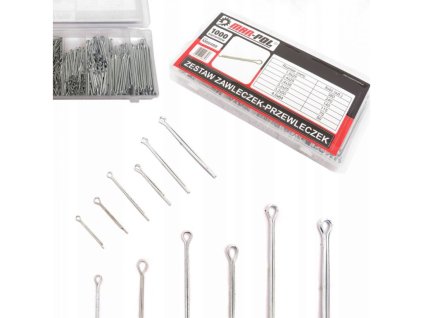 Závlačka, sada 1000ks MAR-POL