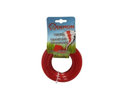 Struna 2.4mmx15m, profil čtverec DEMON