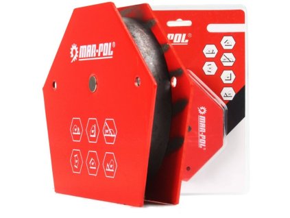 Úhlový magnet 30°/45°/60°/75°/90°/135°, 25kg MAR-POL