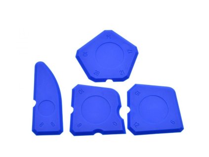 Silikonová stěrka, sada 4ks GEKO