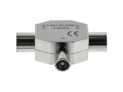 SAV 124-000 Anténní slučovač 1M-2F nikl P SENCOR