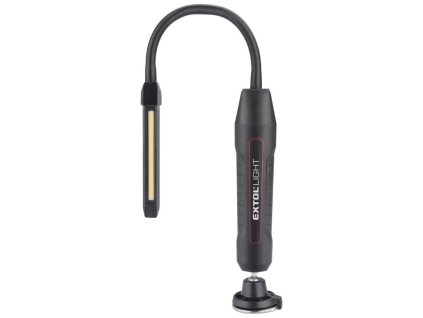 Světlo pracovní ohebné, 500lm COB+140lm LED, USB nabíjení EXTOL LIGHT
