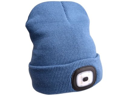 Čepice s čelovkou 45lm, nabíjecí, USB, univerzální velikost EXTOL LIGHT