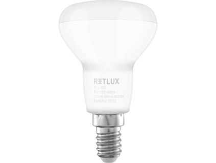 LED žárovka RLL 453, R50, E14, Spot, 8 W, DL RETLUX